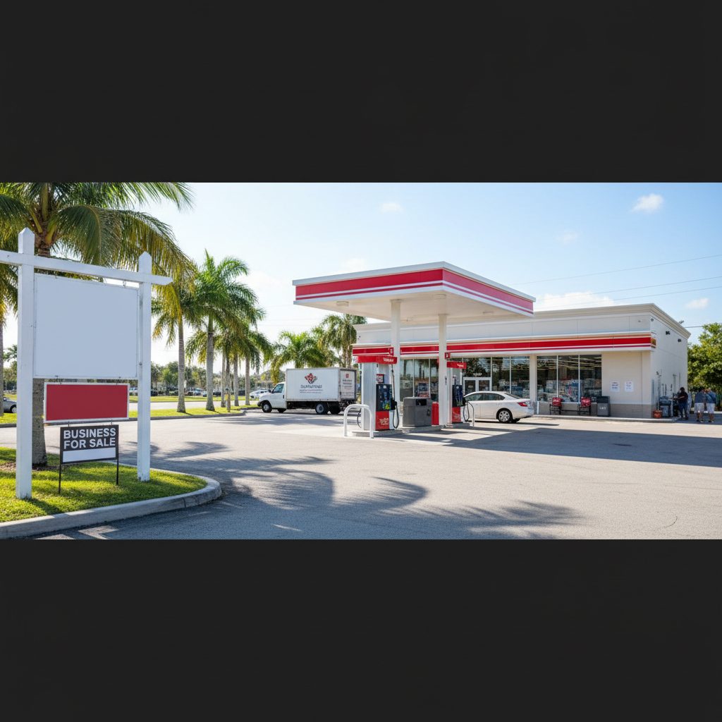 Gas Station Broker vs. Business Broker: What's the Difference? — Florida gas station property photograph