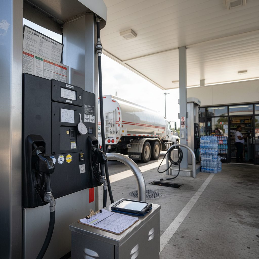 Florida Fuel Corridors: I-95, I-75, I-10, and the Turnpike — close-up detail relevant to market
