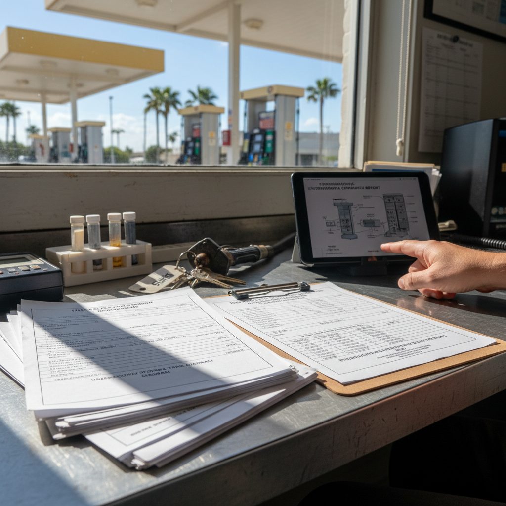 How to Value a Gas Station in Florida — close-up detail relevant to valuation
