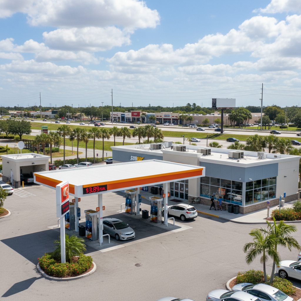 Florida Gas Station Business Valuation Guide — Florida gas station property photograph