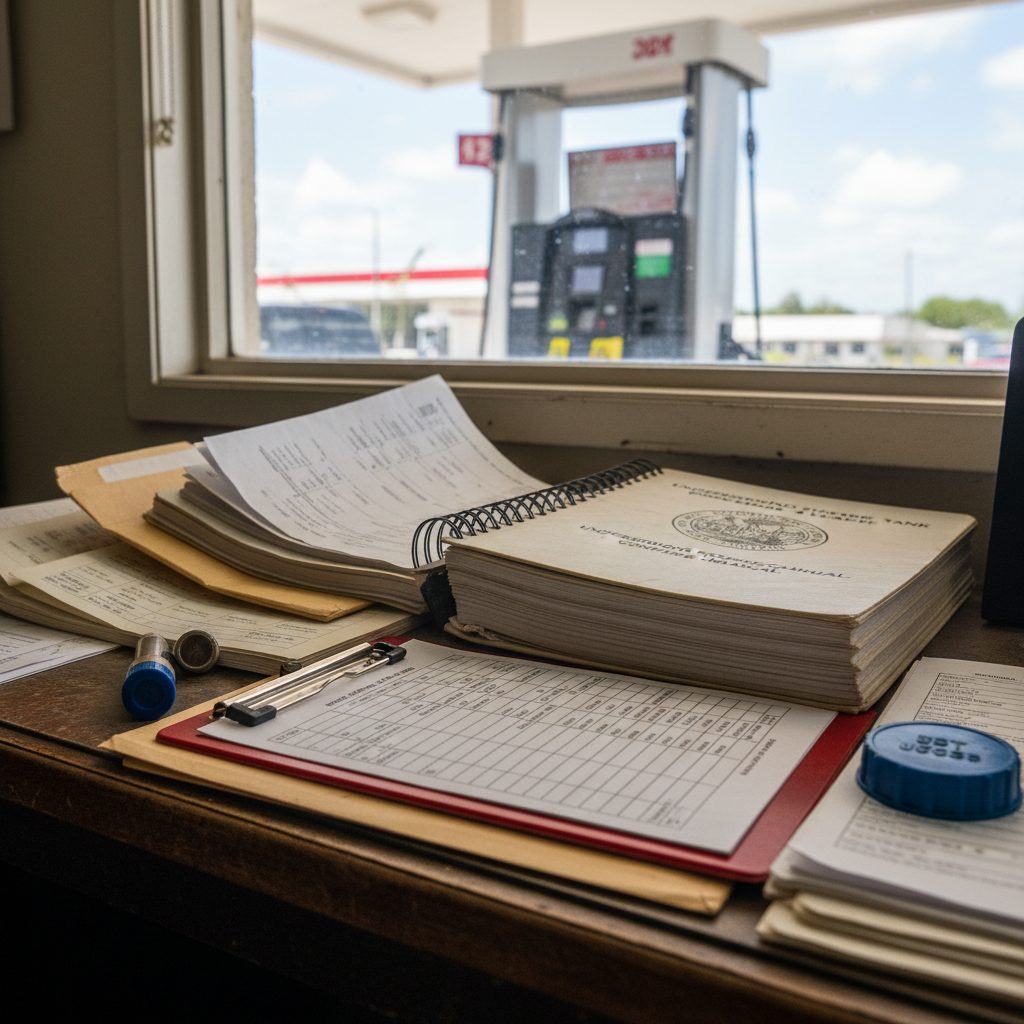 How to Evaluate a Gas Station Business For Sale in Florida — close-up detail relevant to due diligence