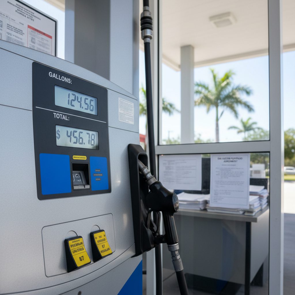 Selling a Multi-Site Gas Station Portfolio in Florida — close-up detail relevant to selling
