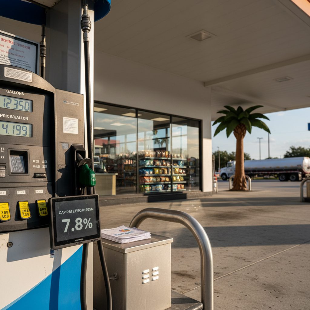 Cap Rates for Florida Gas Stations in 2026 — close-up detail relevant to investment