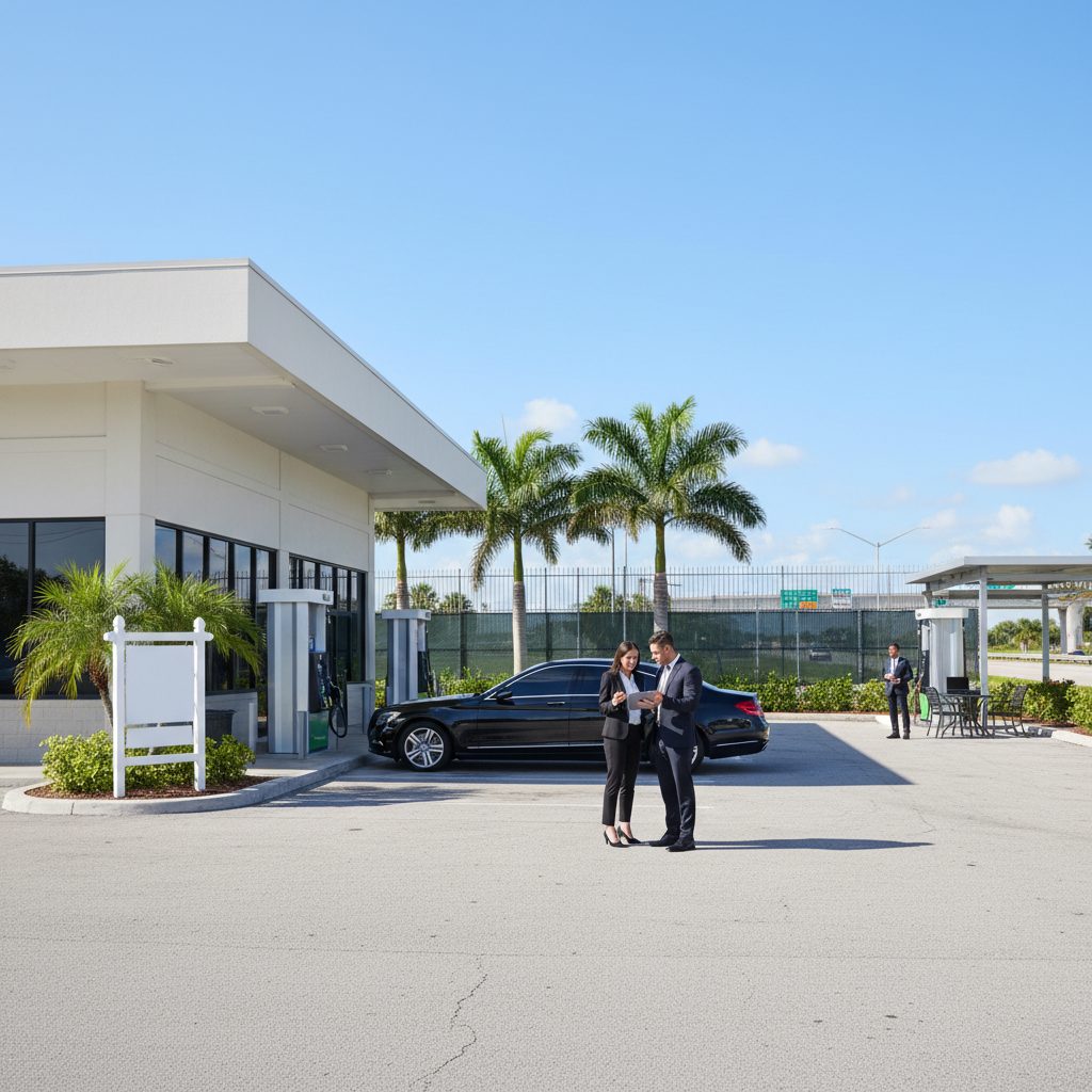 The Confidential Listing Process for Florida Fuel Retail — Florida gas station property photograph