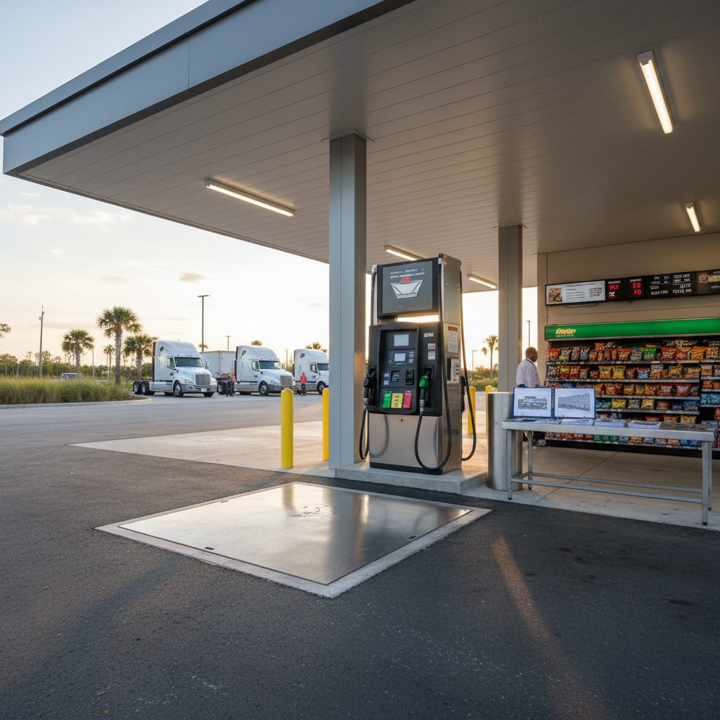 Truck Stop Investment in Florida: I-95, I-75, I-10, and Beyond — close-up detail relevant to investment