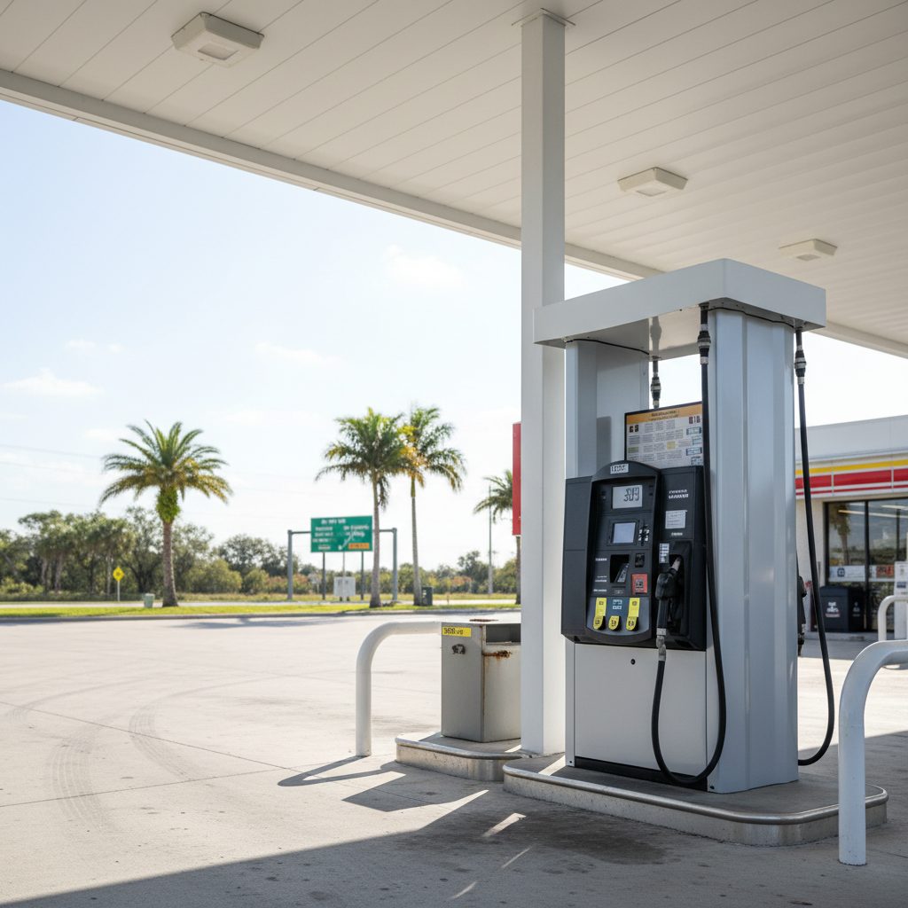 Choosing a Gas Station Location in Florida — close-up detail relevant to site selection
