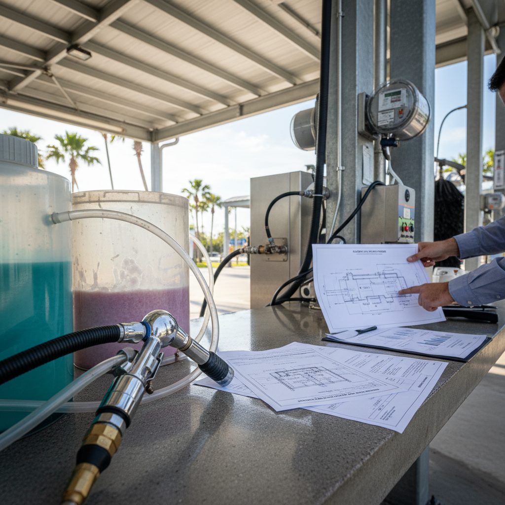 Express Car Wash Investment in Florida — close-up detail relevant to investment