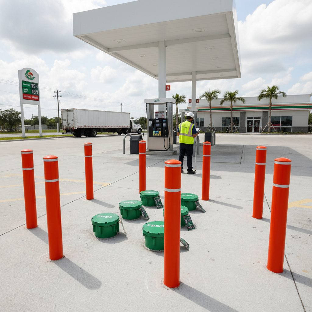 Florida UST Compliance and FDEP: A Practical Guide — Florida gas station property photograph