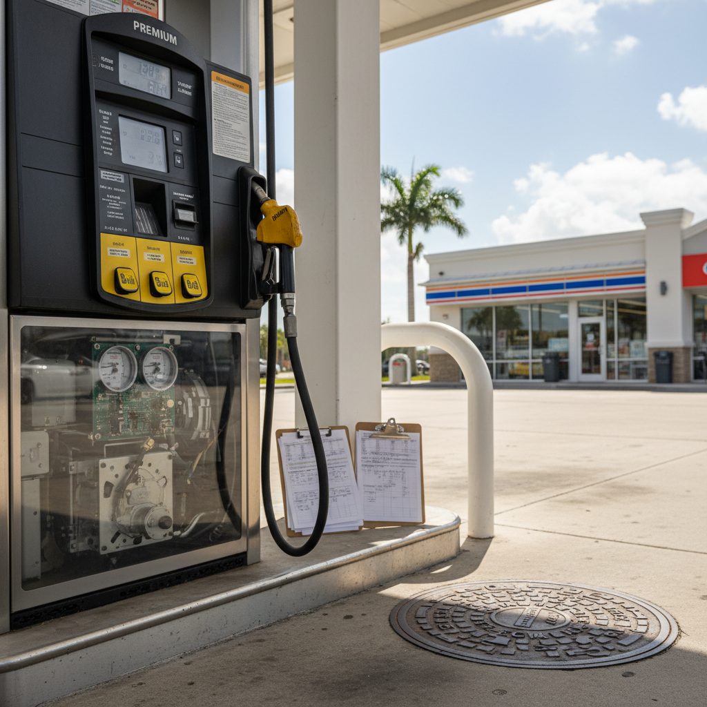 Florida Gas Station Business Valuation Guide — close-up detail relevant to valuation