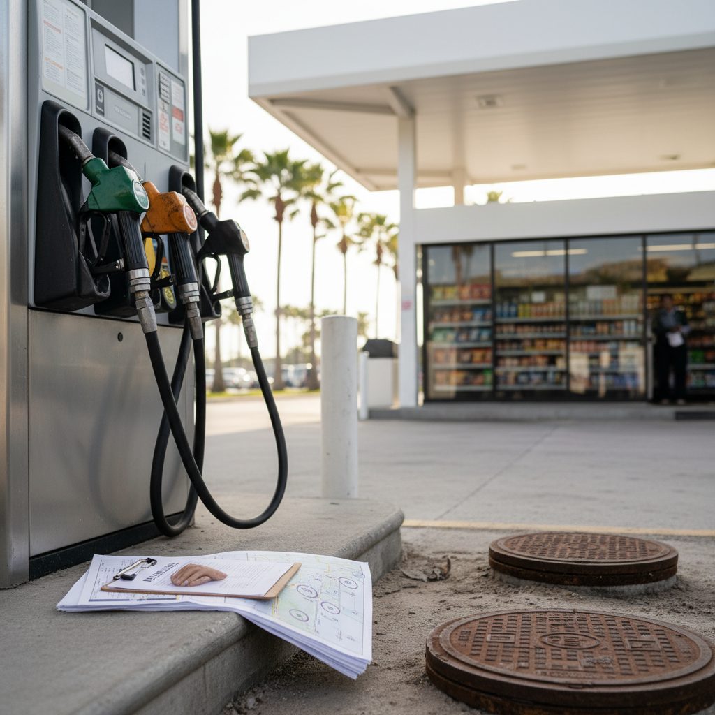 Multi-Site Gas Station Portfolio Aggregation in Florida — close-up detail relevant to investment